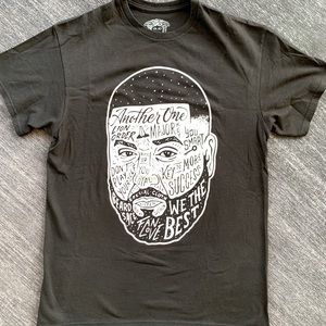 Beardsace Cartelle Italia DJ Khaled We The Best Black & White S/S T-Shirt Medium
